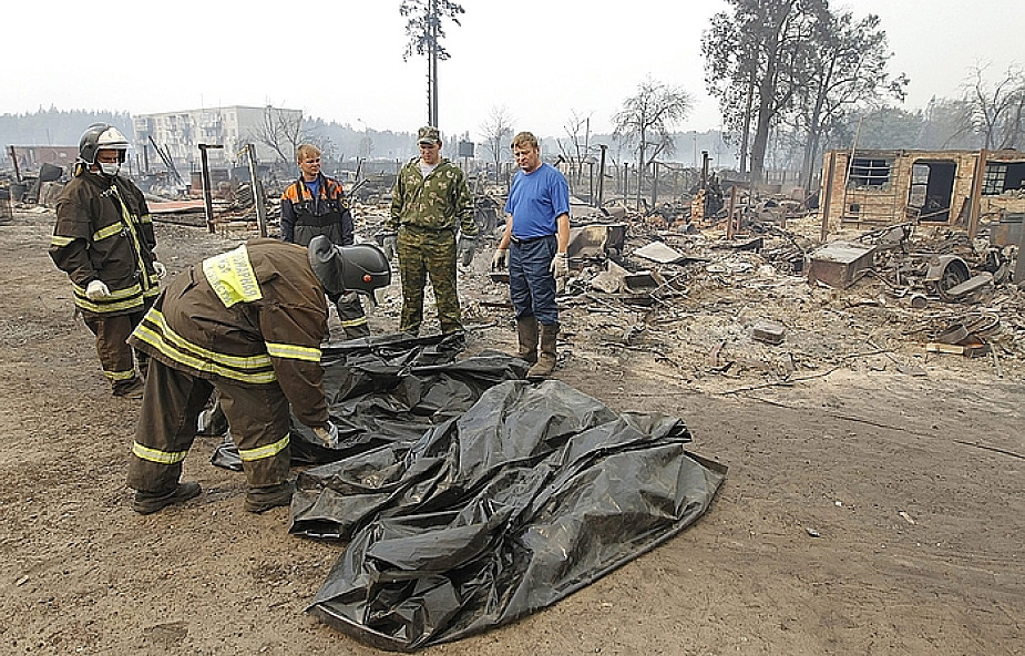 Rosja: Już 34 ofiary śmiertelne pożarów
