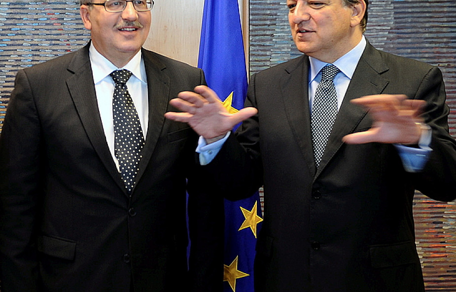 Barroso i Komorowski o silnej polityce spójności