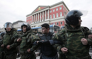 OMON rozpędził demonstrację w Moskwie