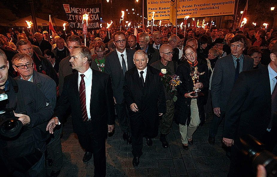 Apel Jasnogórski przed Pałacem Prezydenckim