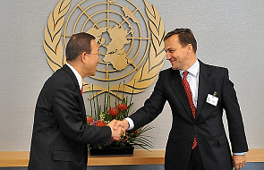 Sikorski w ONZ o "solidarności dla rozwoju"