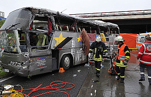 Wypadek polskiego autobusu w Niemczech