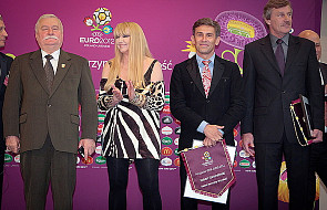 Wałęsa i Rodowicz przyjaciółmi Euro 2012