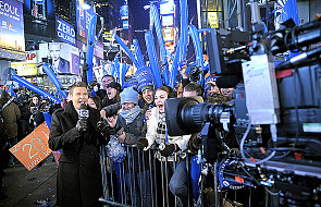 Milion ludzi powitało Nowy Rok na Times Square