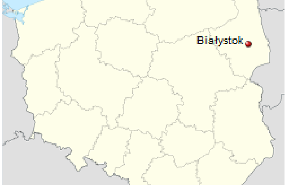 Białystok: Przez śnieg zawalił się dach sklepu