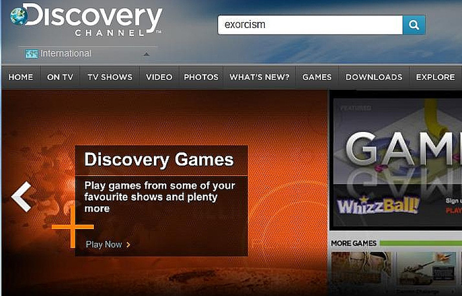 Discovery Channel i program o egzorcyzmach