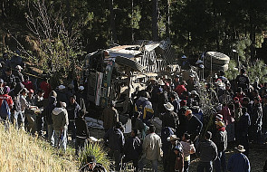 Gwatemala: 14 osób zginęło. Spadli w przepaść