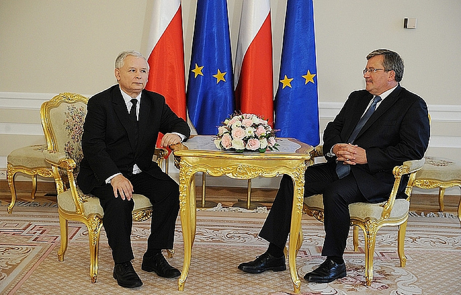 Spotkanie Kaczyński -Komorowski