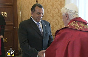 Papież przyjął prezydenta Hondurasu