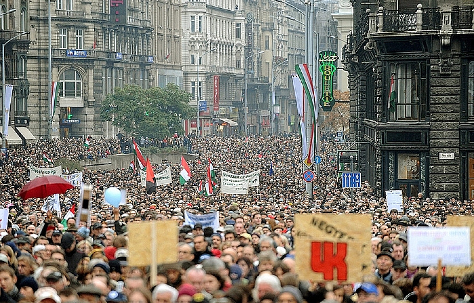 Węgry: protesty przeciwko rządom Orbana
