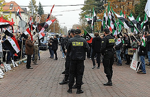 Warszawa: demonstracjei pod ambasadą Syrii