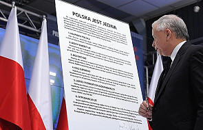 Kaczyński podpisał deklarację: Polska jest jedna