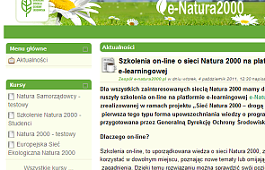Natura 2000: internetowe szkolenia GDOŚ