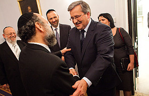 Prezydent spotkał się z delegacją rabinów