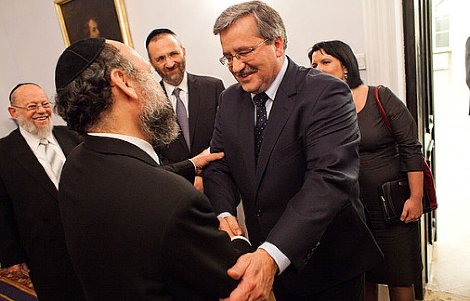 Prezydent spotkał się z delegacją rabinów