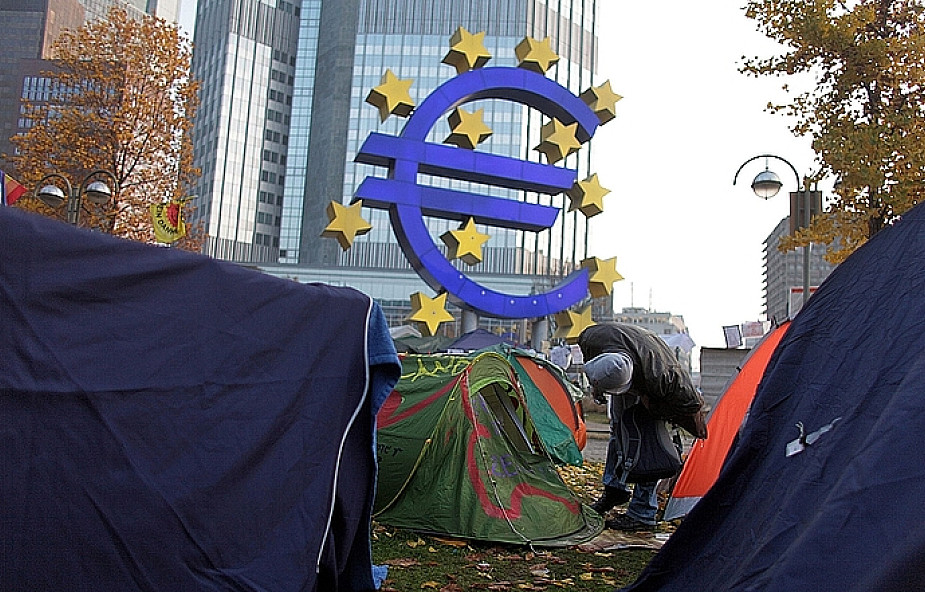 Berlin/Frankfurt: protesty przeciwko bankom