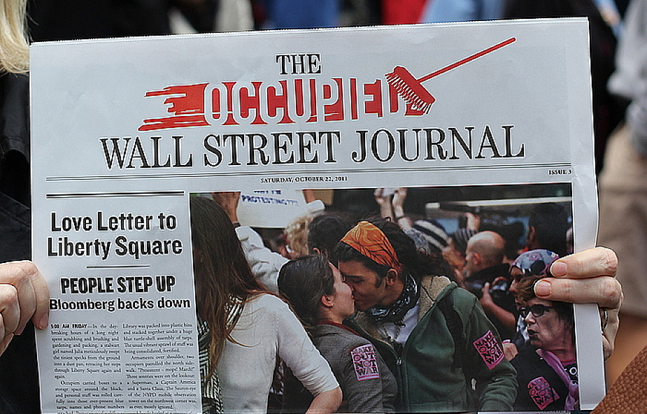 "Okupuj Wall Street", podpal Nowy Jork