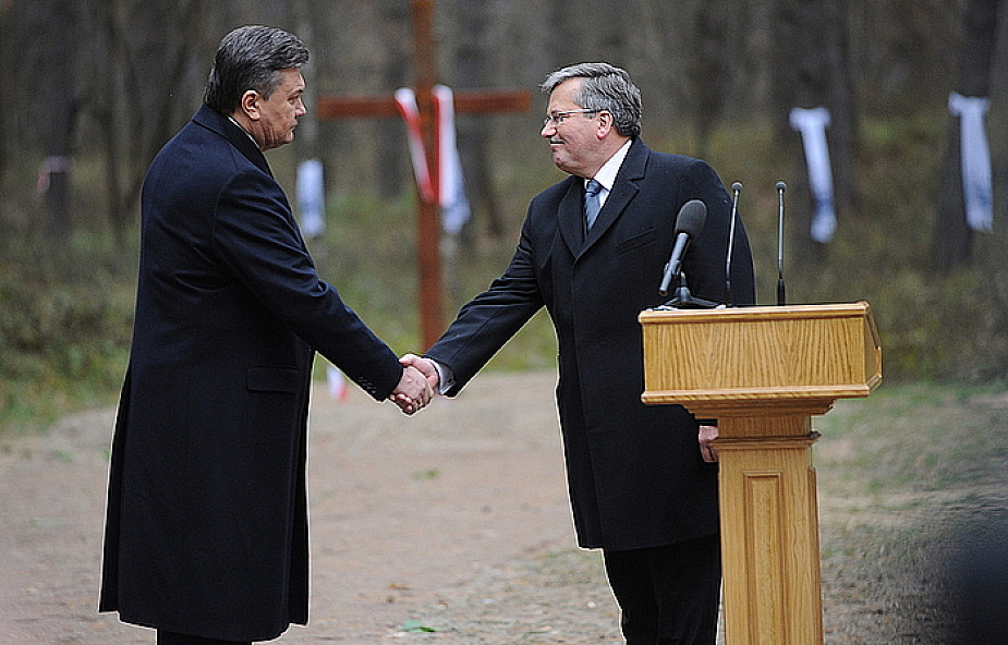 Prezydenci Polski i Ukrainy w Bykowni