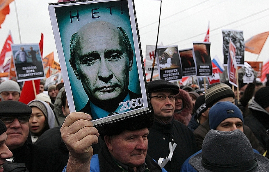 Moskwa: 25 tysięcy ludzi na manifestacji