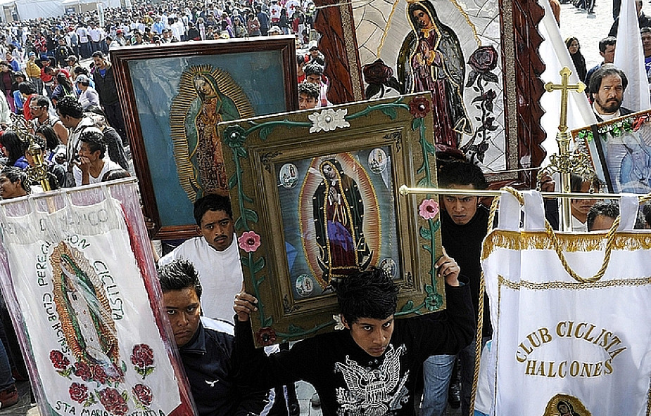 Meksyk: tłumy pielgrzymów w Guadalupe