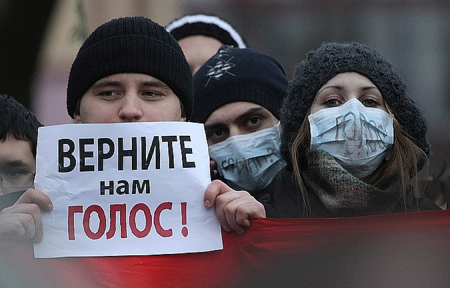 Demonstracje w Rosji "pozytywnym znakiem"