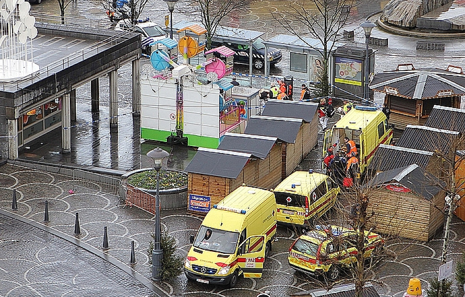Zamach w centrum Liege - nie terrorystyczny