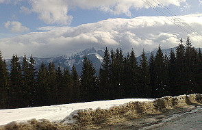 W Tatrach halny z prędkością do 140 km/h