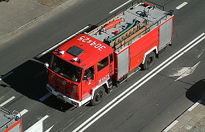 Pożar w Toruniu - spłonęły dwie osoby