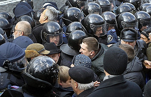 Kjów: Demonstracja przeciwników prezydenta