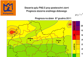 Małopolskie: o jakości powietrza ... w Internecie