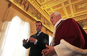 Benedykt XVI przyjął prezydenta Rosji