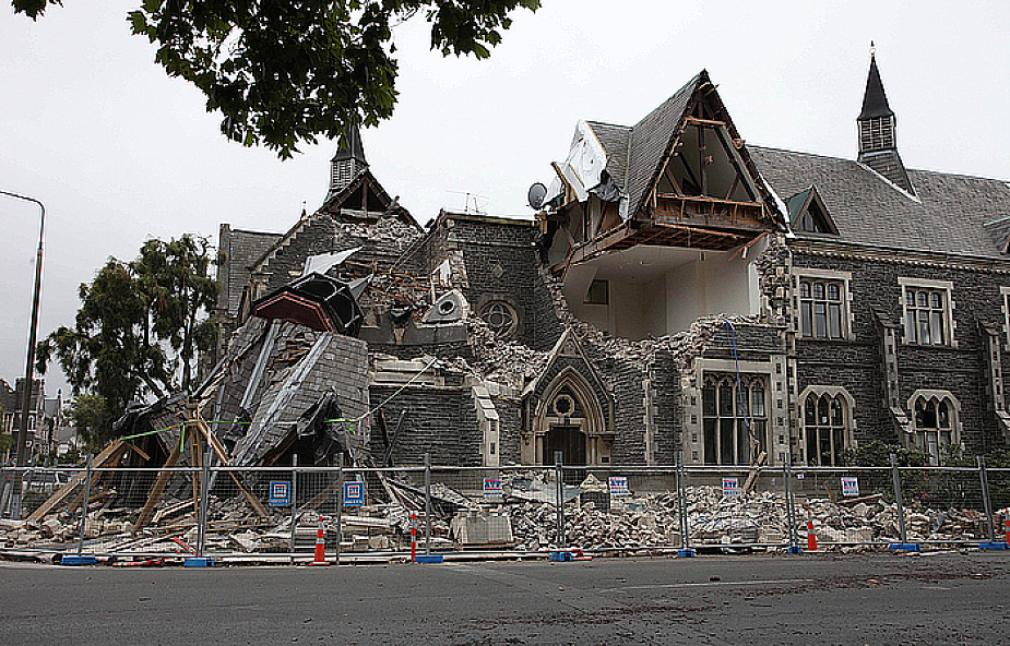 Trzęsienie ziemi zabija w Nowej Zelandii
