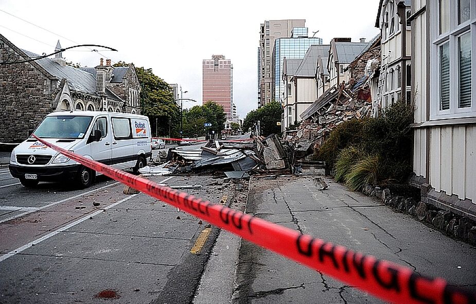 Nowa Zelandia: niemal 100 ofiar trzęsienia ziemi