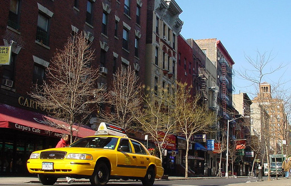 Yellow cabs - częścią krajobrazu Manhattanu