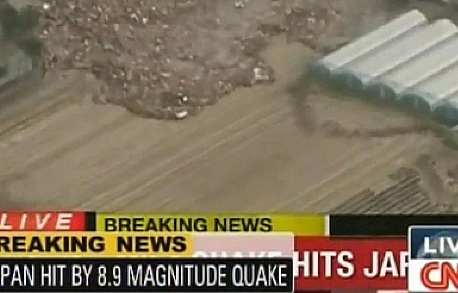 Katastrofalne trzęsienie ziemi w Japonii