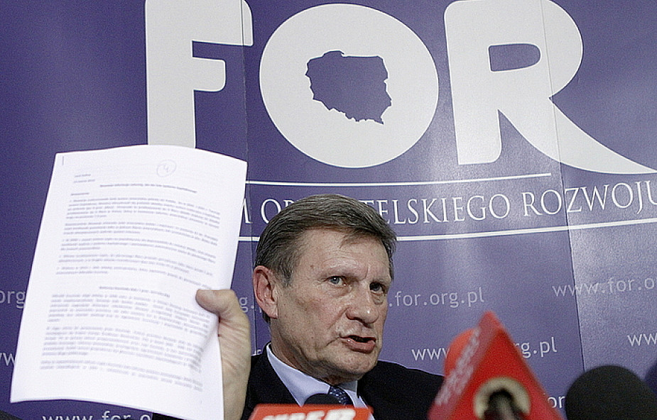Balcerowicz: to chwyt propagandowy rządu