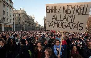 Węgry: Nowa ustawa medialna - demonstracje