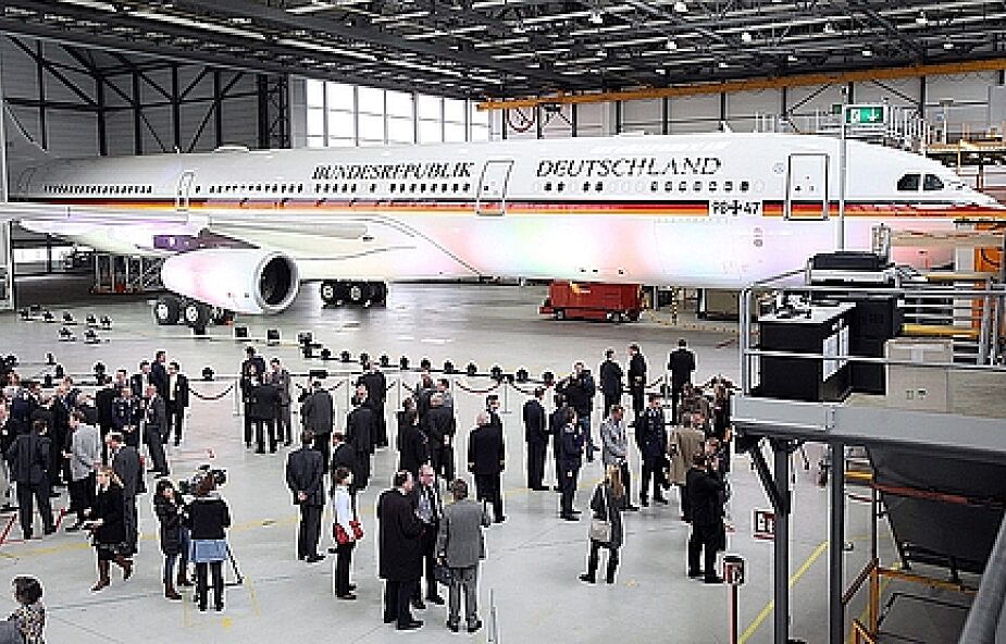 Zobacz nowy samolot kanclerz Merkel