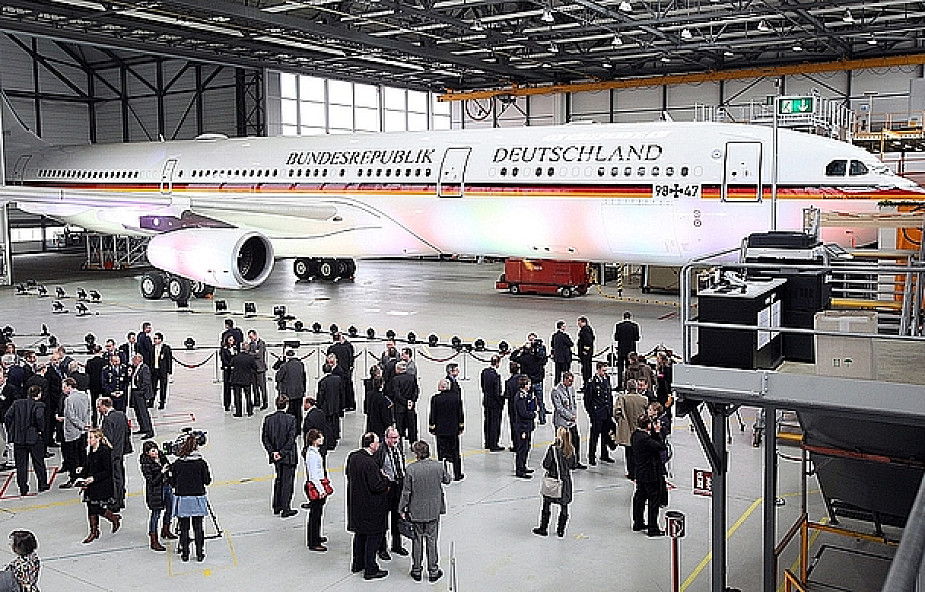 Zobacz nowy samolot kanclerz Merkel