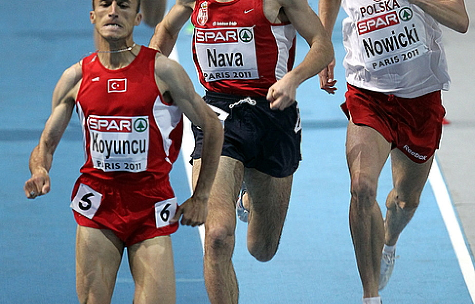 Brązowy medal Nowickiego za bieg na 1500 m