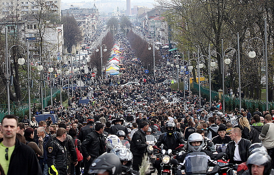 Ponad 30 tys. motocykli na Jasnej Górze