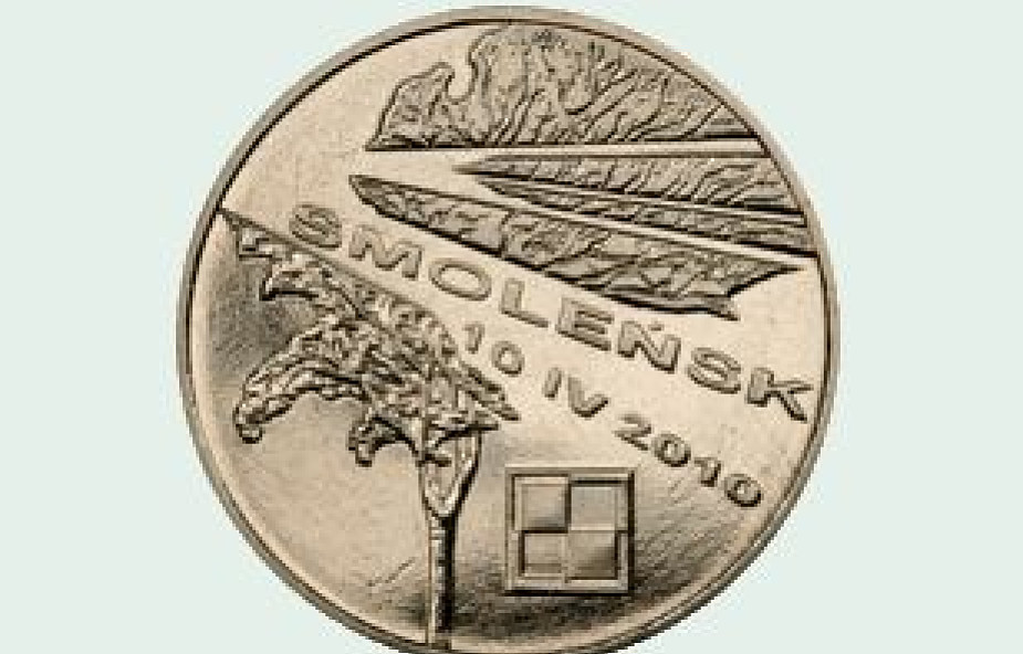 "ŻW": smoleńska moneta z lotniczym błędem