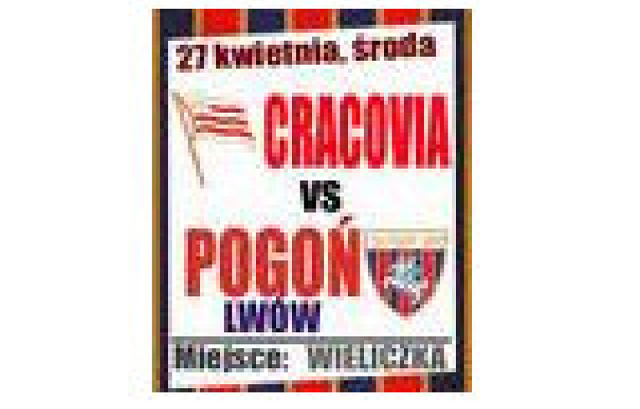 Po 103 latach Cracovia kontra Pogoń Lwów