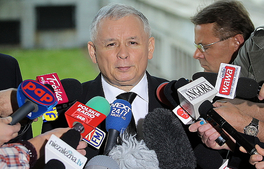 Kaczyński: Idę do prezydenta Komorowskiego