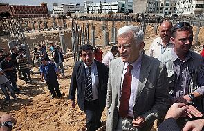 Buzek: należy skończyć z blokadą Strefy Gazy