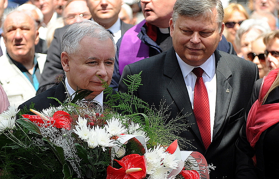 Radom: Kaczyński przed pomnikiem Czerwca '76