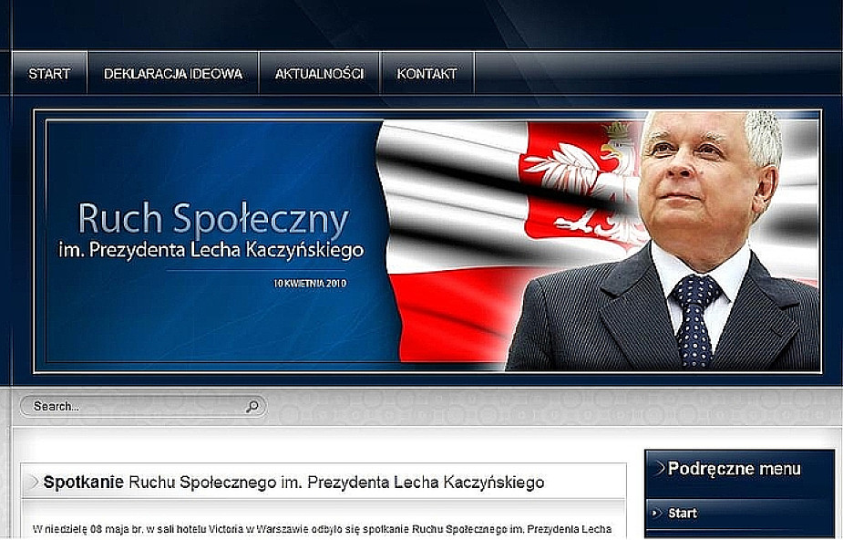 Ruch im. L. Kaczyńskiego w Krakowie