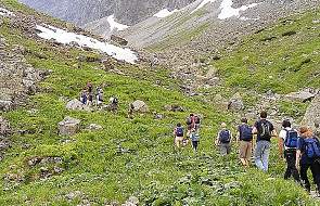 Najazd turystów w Tatrach; kolejki na Giewont