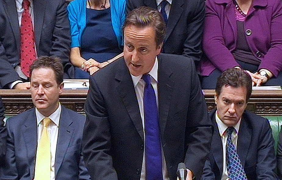 W. Brytania: Cameron tłumaczy się w Izbie Gmin