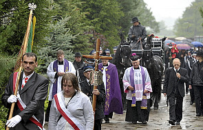 Pogrzeb Andrzeja Leppera w Krupach